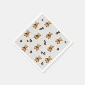 niedlicher Cartoon Serviette (Ecke)