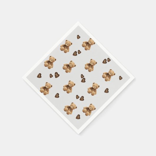 niedlicher Cartoon Serviette (Ecke)