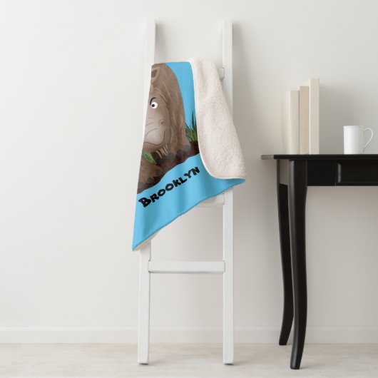 Niedlicher Cartoon Sherpadecke (Beispiel)