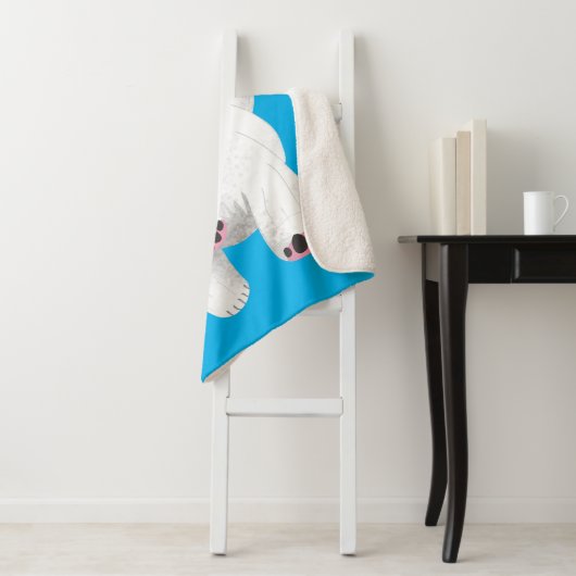 Niedlicher Cartoon Sherpadecke (Beispiel)