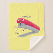 Niedlicher Cartoon Sherpadecke (Vorderseite)