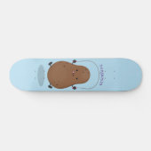 Niedlicher Cartoon Skateboard (Horizontal)