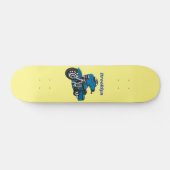 Niedlicher Cartoon Skateboard (Horizontal)