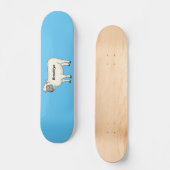 Niedlicher Cartoon Skateboard (Vorderseite)