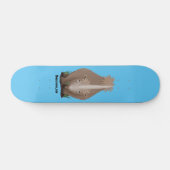 Niedlicher Cartoon Skateboard (Horizontal)