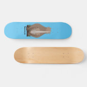 Niedlicher Cartoon Skateboard (Horizontal)