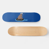 Niedlicher Cartoon Skateboard (Horizontal)