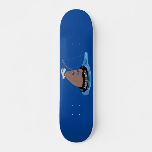 Niedlicher Cartoon Skateboard (Vorne)