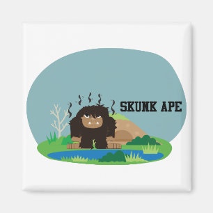 Niedlicher Cartoon Skunk Ape Magnet