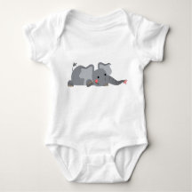 Niedlicher Cartoon Sneaky Elephant Baby