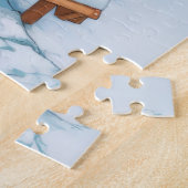 Niedlicher Cartoon Snowman Puzzle (Seite)