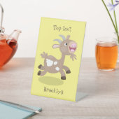 Niedlicher Cartoon Sockelschild (In SItu)