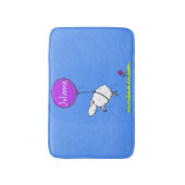 Niedlicher Cartoon Spaß Badematte (Vorderseite Vertikal)