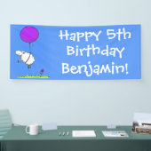 Niedlicher Cartoon Spaß Banner (Messe)