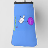 Niedlicher Cartoon Spaß Golf Headcover (Rotieren 90)