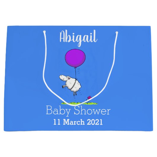 Niedlicher Cartoon Spaß Große Geschenktüte (Vorderseite)