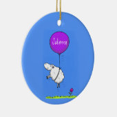 Niedlicher Cartoon Spaß Keramik Ornament (Rechts)