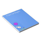 Niedlicher Cartoon Spaß Notizblock (angewinkelt)