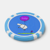 Niedlicher Cartoon Spaß Pokerchips (Einzeln)