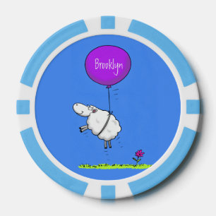 Niedlicher Cartoon Spaß Pokerchips