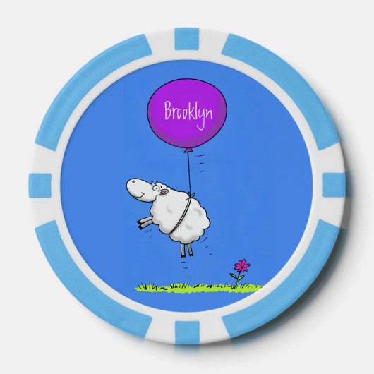 Niedlicher Cartoon Spaß Pokerchips (Vorderseite)