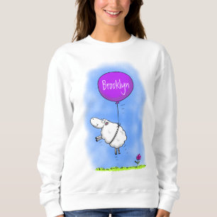 Niedlicher Cartoon Spaß Sweatshirt