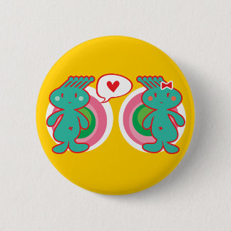 Niedlicher Cartoon Spaß Sweet Funny Funny Funky Button