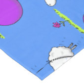 Niedlicher Cartoon Spaß Tischdecke (Schrägansicht)