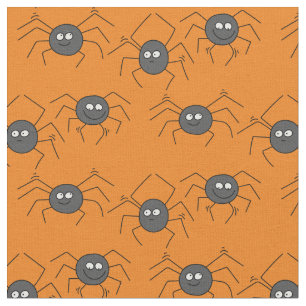 Niedlicher Cartoon Spider Kids Halloween Dekoratio Stoff