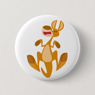 Niedlicher Cartoon-springendes Button