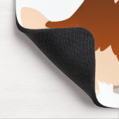 Niedlicher Cartoon St Bernard Mousepad (Ecke)