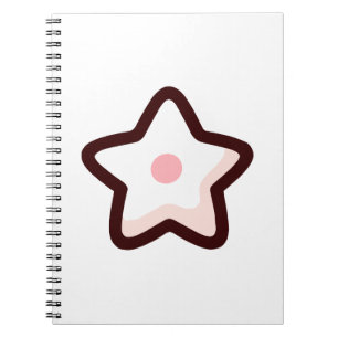 Niedlicher Cartoon Star Notizblock
