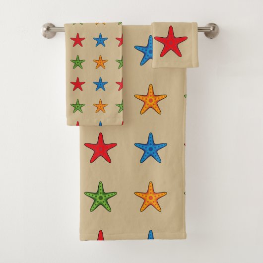 Niedlicher Cartoon Starfish Set (Insitu)