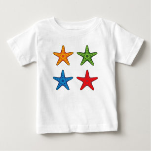 Niedlicher Cartoon Starfish Set Baby T-shirt