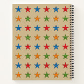 Niedlicher Cartoon Starfish Set Notizblock (Rückseite)