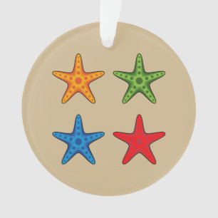 Niedlicher Cartoon Starfish Set Ornament