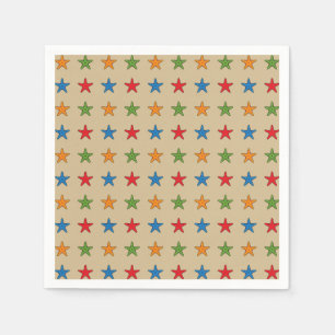 Niedlicher Cartoon Starfish Set Serviette