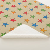 Niedlicher Cartoon Starfish Set Sherpadecke (3/4)