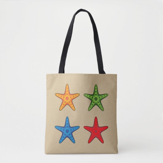 Niedlicher Cartoon Starfish Set Tasche (Vorderseite)