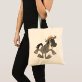Niedlicher Cartoon Steche Tanzen Wildebeest Tasche (Vorderseite (Produkt))