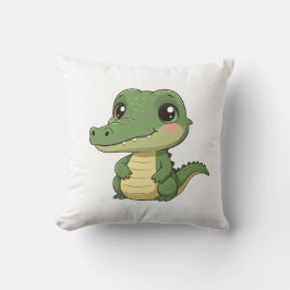 Niedlicher Cartoon-Stil Kawaii Baby Krokodil-Desig Kissen