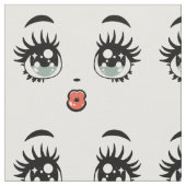 niedlicher Cartoon Stoff (Nahaufnahme)