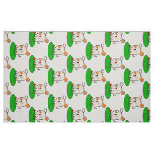 Niedlicher Cartoon Stoff