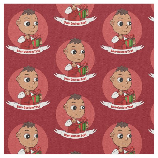 Niedlicher Cartoon Stoff (Nahaufnahme)