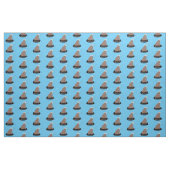 Niedlicher Cartoon Stoff (Fat Quarter (45,7 x 55,9 cm))