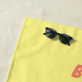 Niedlicher Cartoon Strandtuch (Beispiel)