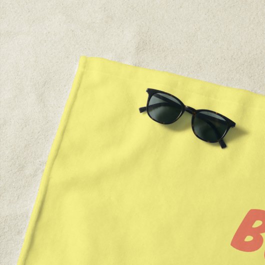 Niedlicher Cartoon Strandtuch (Beispiel)