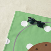 Niedlicher Cartoon Strandtuch (Beispiel)
