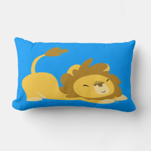 Niedlicher Cartoon Stretching Lion Kissen