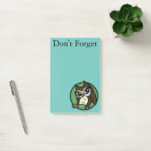 NIEDLICHER CARTOON STYLE OWL POST-IT-NOTEPAD POST-IT KLEBEZETTEL (Büro)